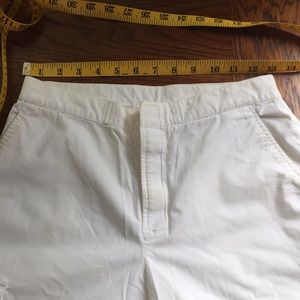 Ralph Lauren Capri 100% cotton, White pants.